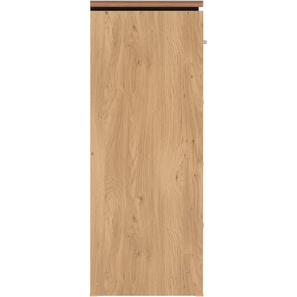 Seconique Charles 5 Drawer Oak Effect Veneer Chest of Drawers Image 5