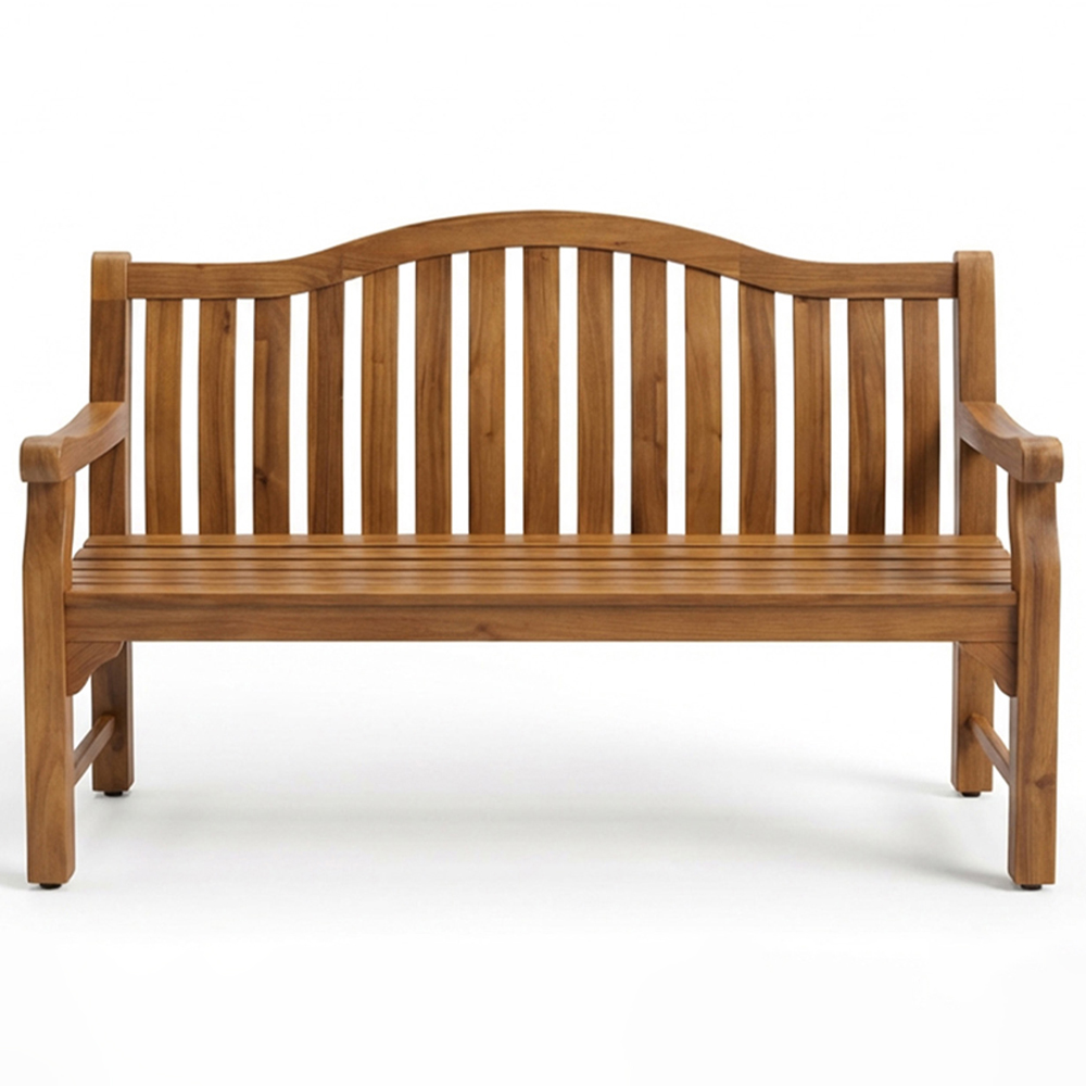 Royalcraft Maria 2 Seater Acacia Wood Garden Bench Image 3