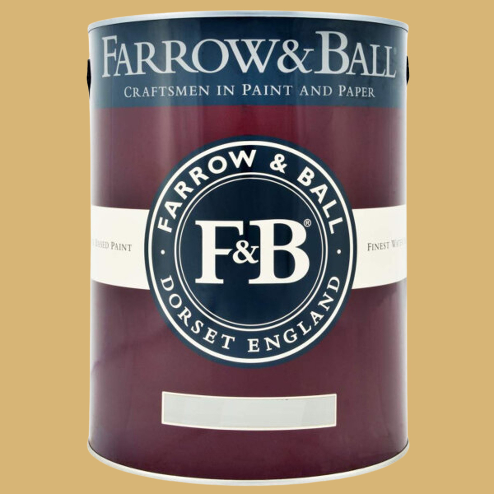 Farrow & Ball Interior Wood and Metal 51 Sudbury Yellow Flat Eggshell Paint 5L Image 2