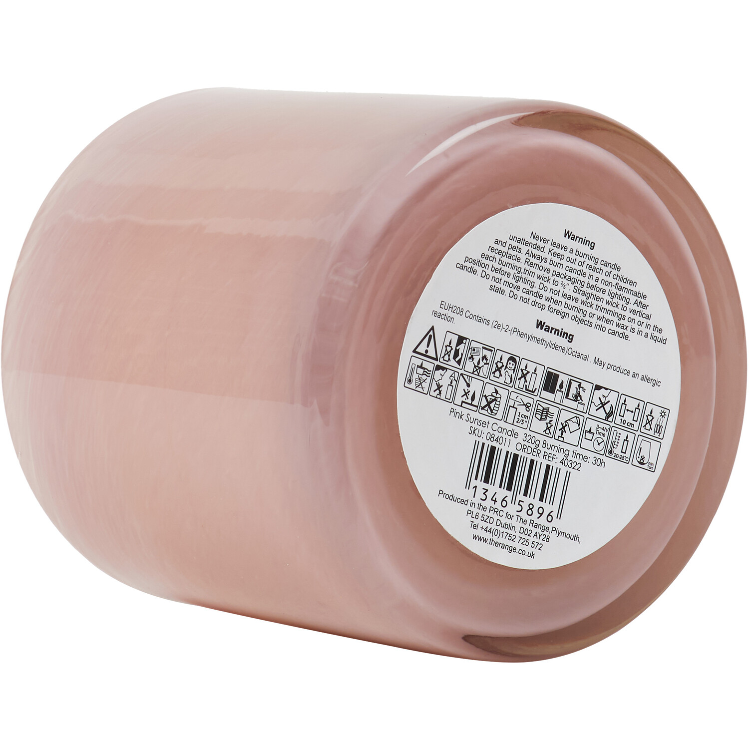 Pink Sunset Candle - Pink Image 4