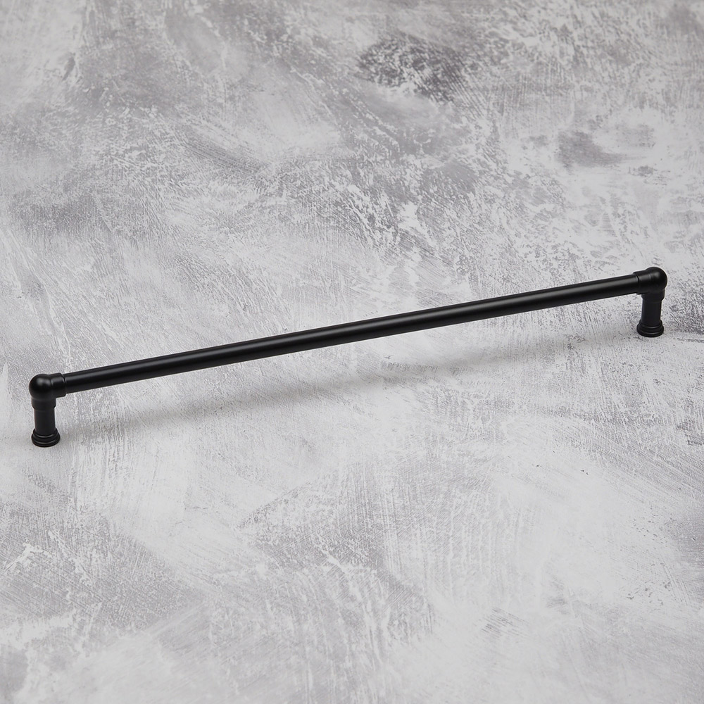 Handle & Home Matt Black Pipe Handle 320mm Image 3