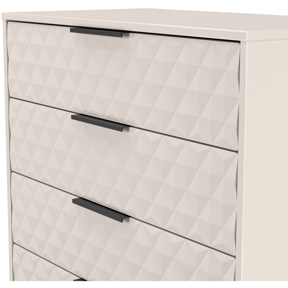 Crowndale Harlequin 5 Drawer Kashmir Matt Chest of Drawers Ready Assembled Image 5
