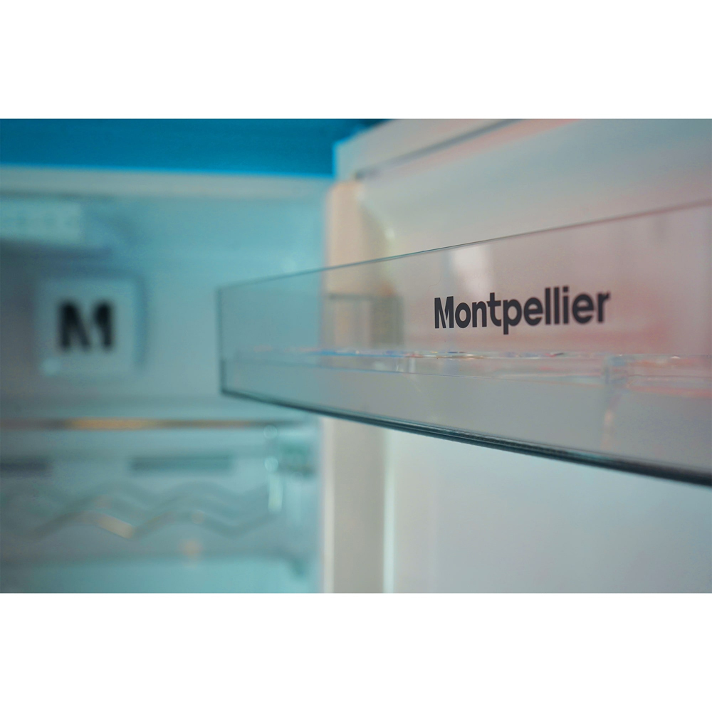 Montpellier MAB190PB Pale Blue Retro Wide No Frost 295L Fridge Freezer Image 7