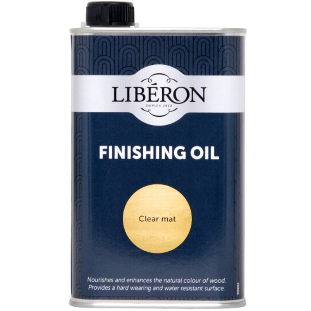 Liberon Clear Mat Finishing Oil 500ml Image 1