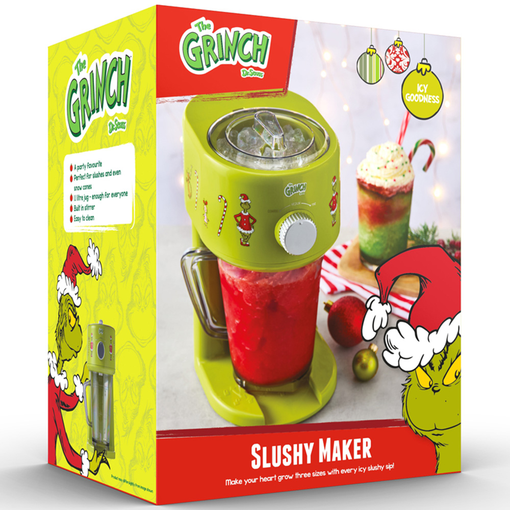 Grinch SDA2899GE Green 1.1L Slushie Maker with Stirrer 25W Image 4