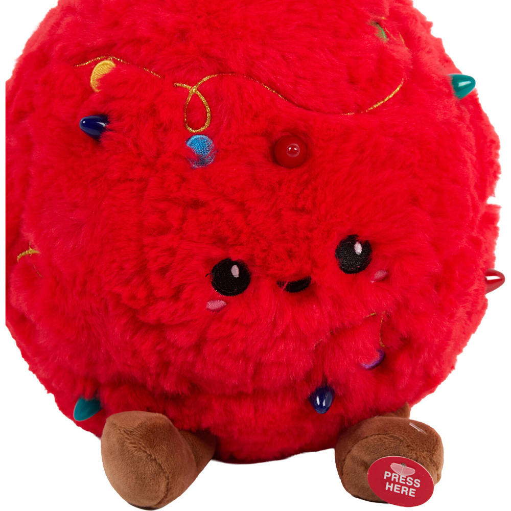 Animated Singing Bauble Red Image 5