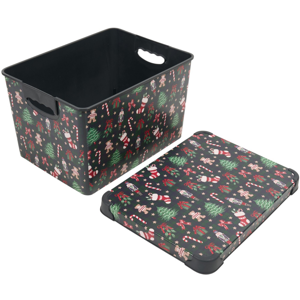 Christmas Printed Storage Box Image 5