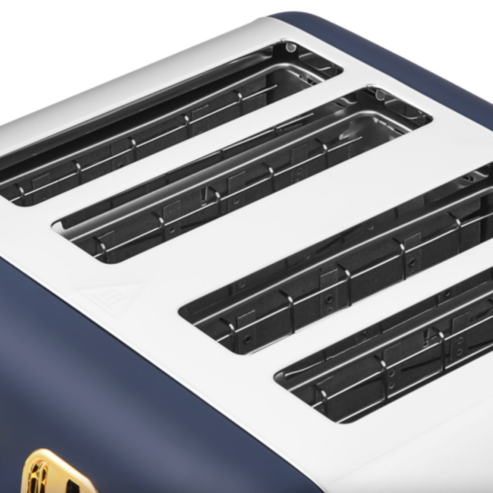 Morphy Richards Accents Gold Navy 4 Slice Toaster Image 6