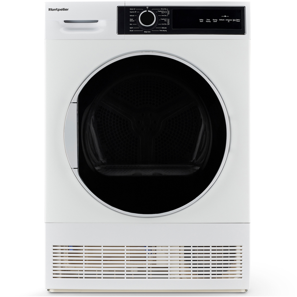 Montpellier MTDC8SDW 8kg White Condenser Sensor Dry Tumble Dryer Image 3