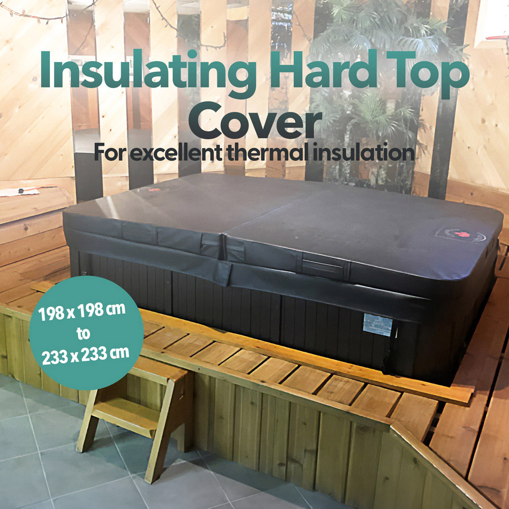 Canadian Spa Company Grey Hot Tub Cover 203 x 203cm Image 2
