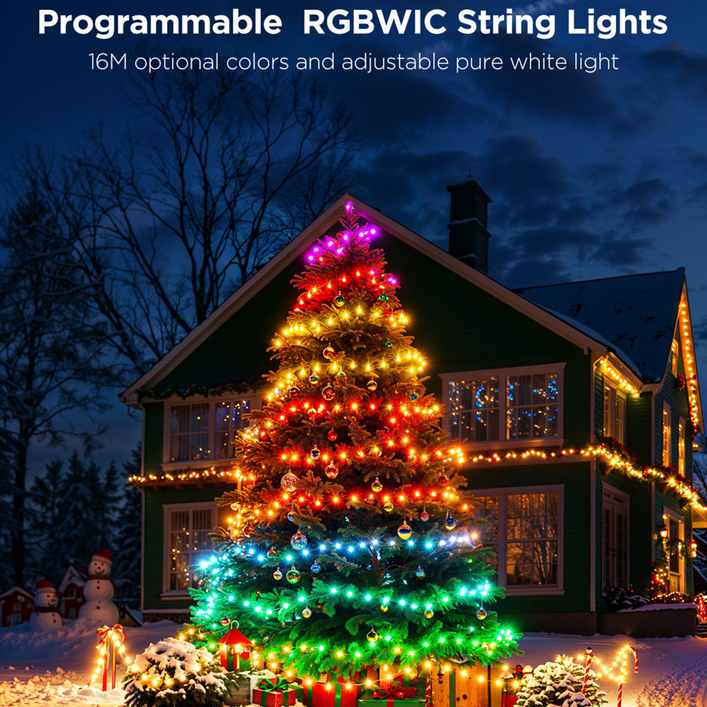 Govee RGBICW LED Smart Strip Light 20m Image 5