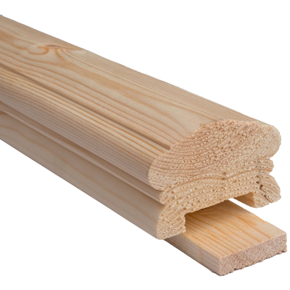 Richard Burbidge LHR Handrail and Base Rail Set 4.2m x 32mm Image 1
