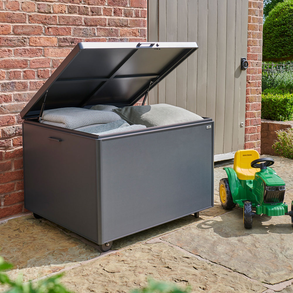 Royce Medium Anthracite Outdoor Storage Box 779L Image 4