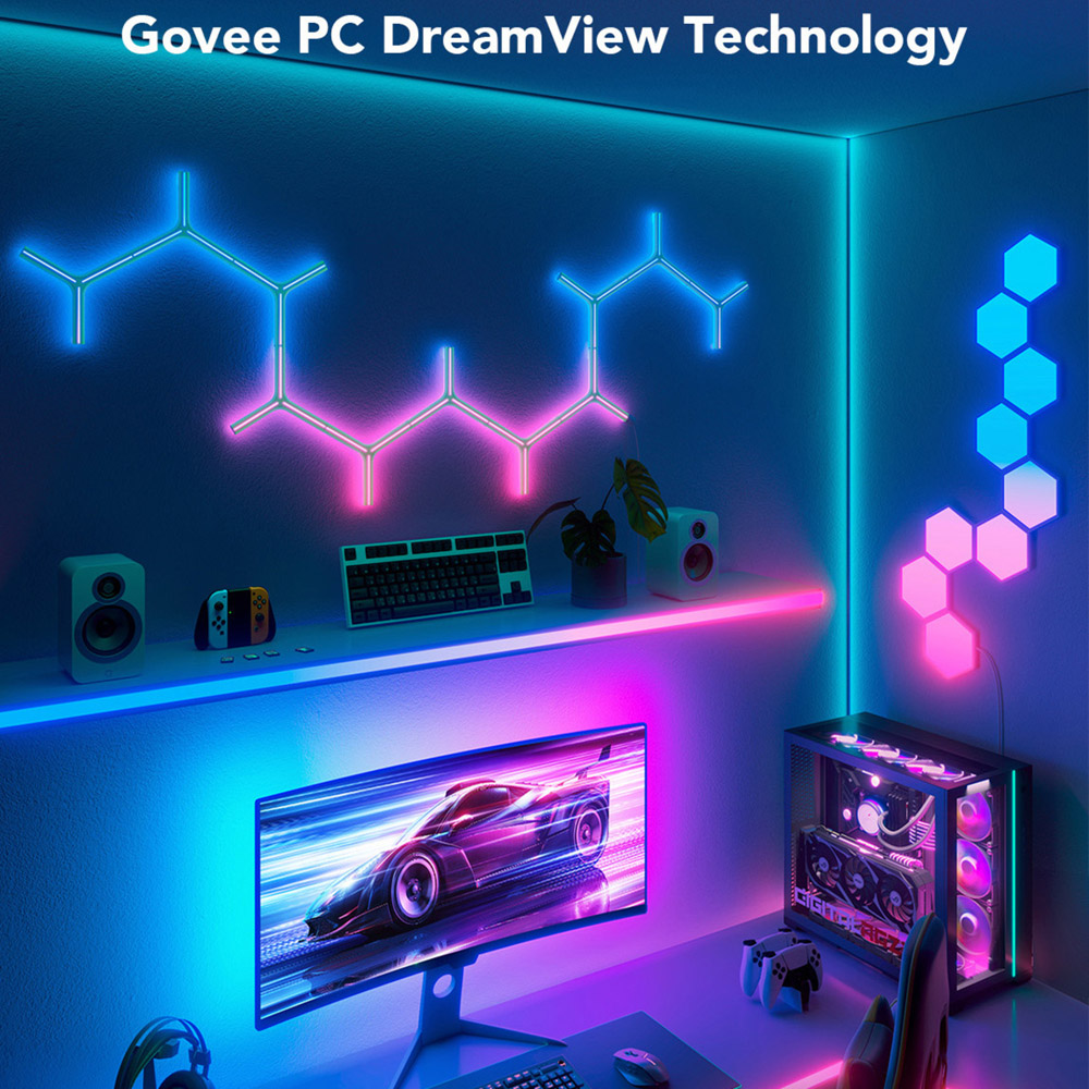 Govee G1 RGBIC LED Smart PC Gaming Strip Light 27-24 inch Image 9