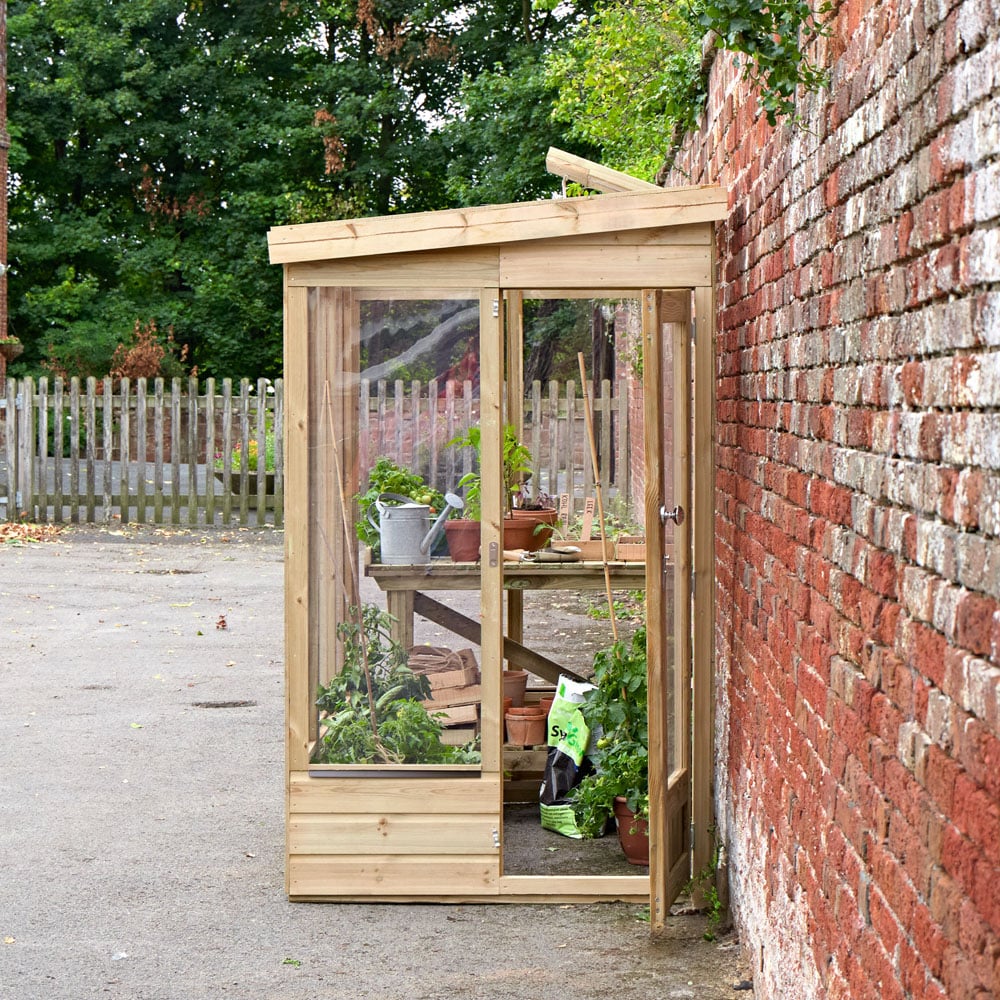 Forest Garden Wallscape Lean-to 6 x 4ft Greenhouse Image 8
