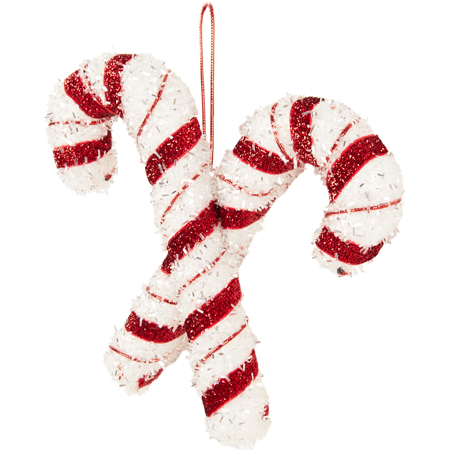 Candy Canes Hanging Decoration - Red & White Image 3