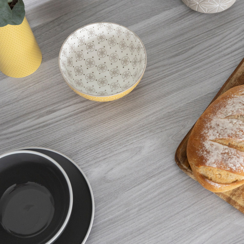 d-c-fix Sangallo Grey Sticky Back Plastic Vinyl Wrap Film 67.5cm x 2m 3 Pack Image 4