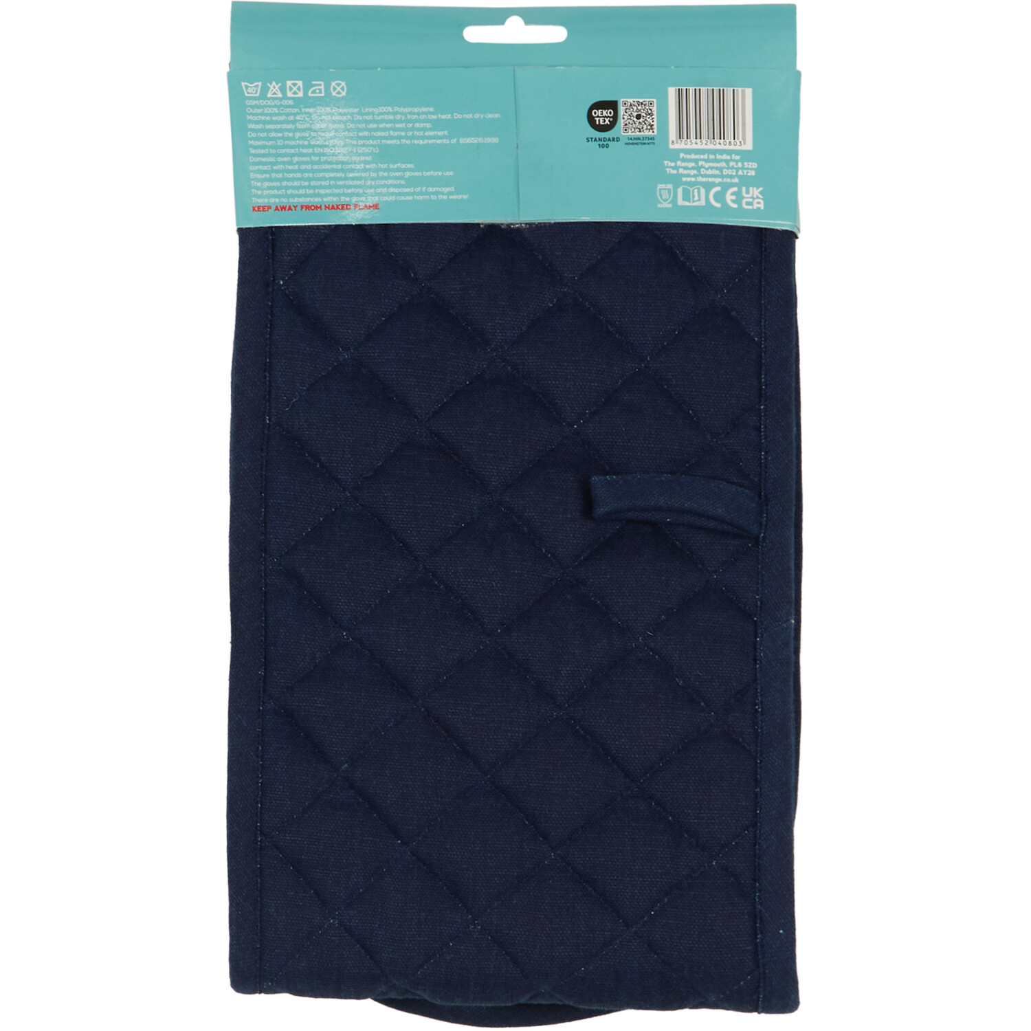 Seagull Double Oven Glove - Blue Image 2