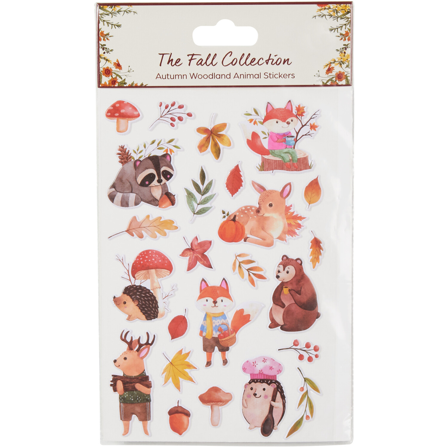 Autumn Woodland Animal Stickers Image 2