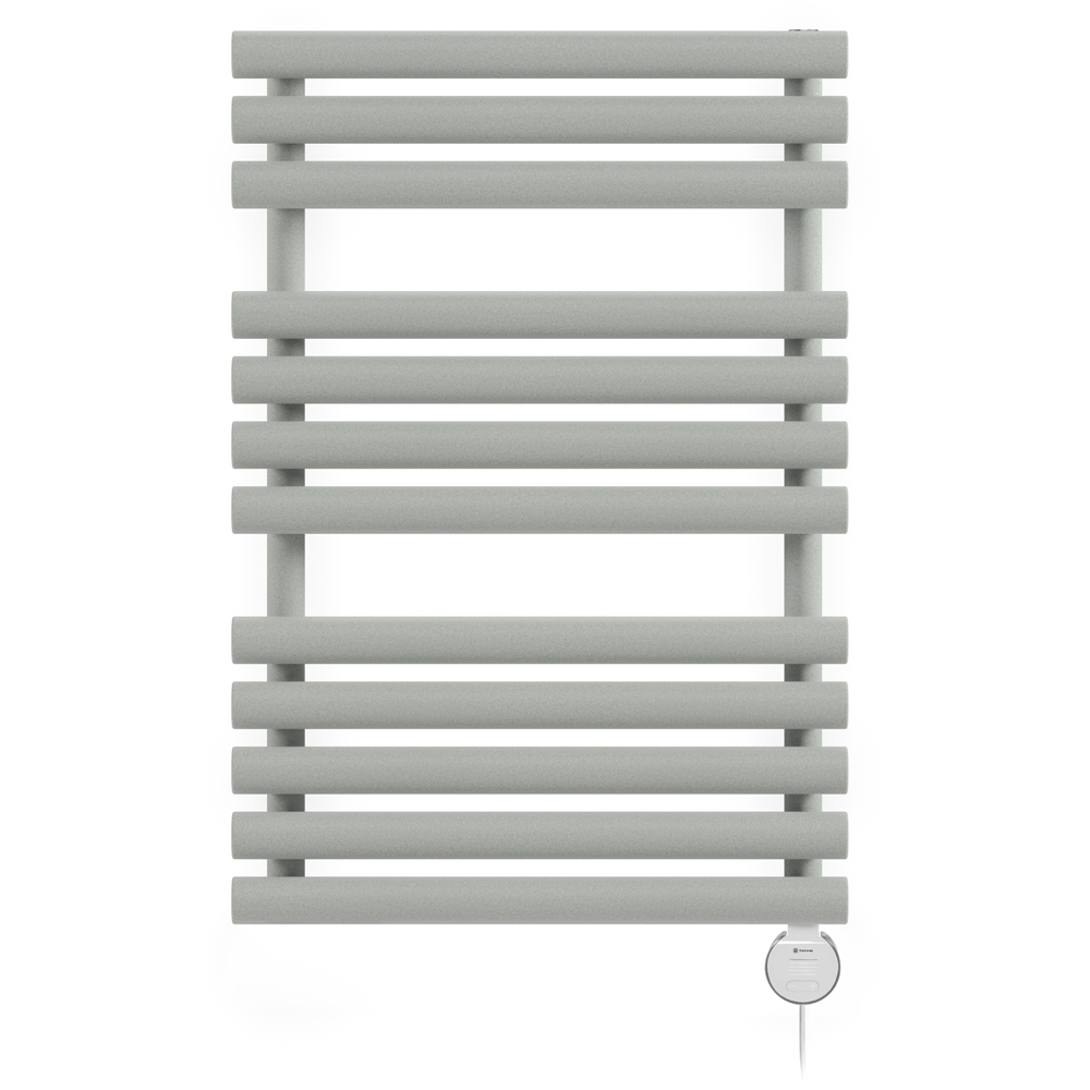 Terma Rolo Towel Salt n Pepper Electric Towel Rail with VEO Element Controller 755 x 520mm Image 3