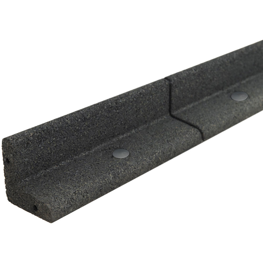MonsterShop Grey Flexible Lawn Edging with Mallet 36m Image 4