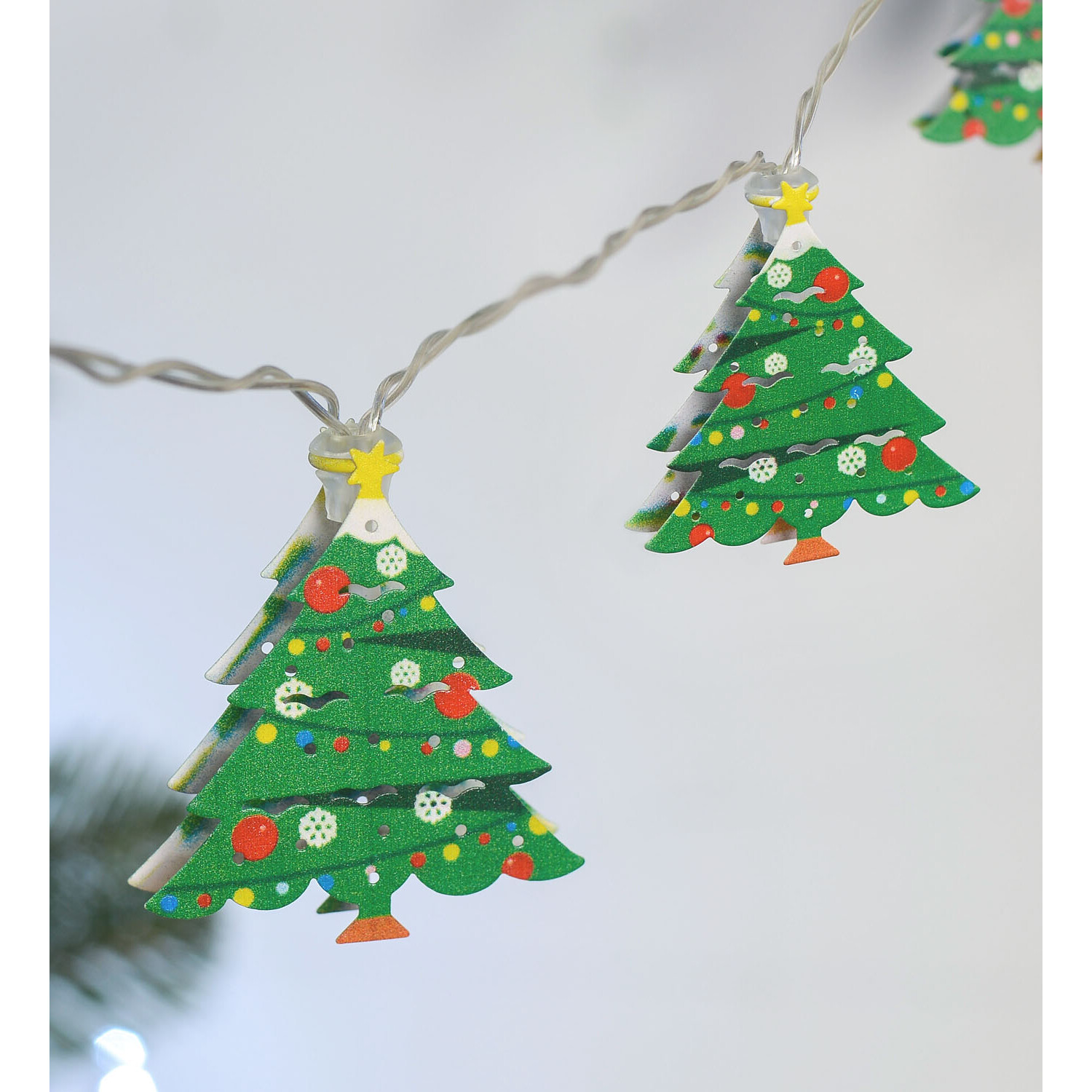 Christmas Tree Green LED String Lights Image 2