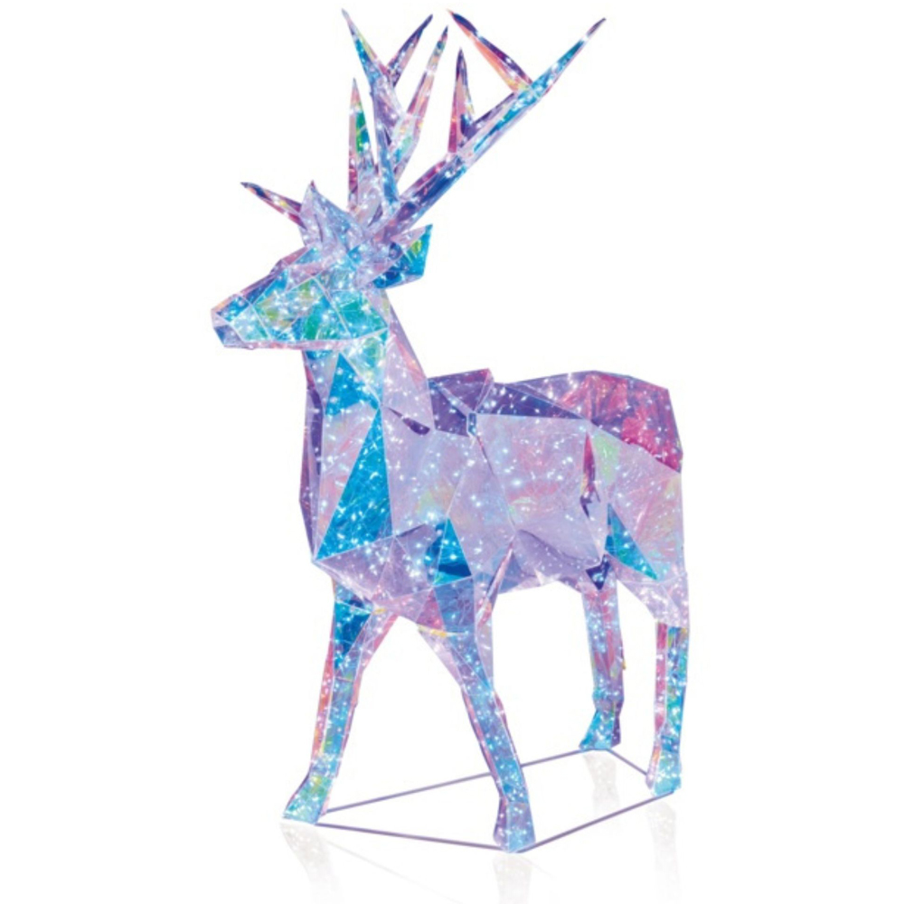 Samuel Alexander 500 White LED Stag Christmas Decoration 3ft Image 2