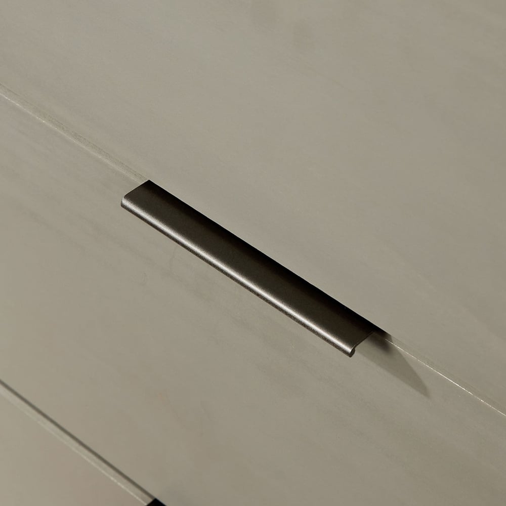Home Source Acadia 2 Door 3 Drawer Grey Sideboard Image 6