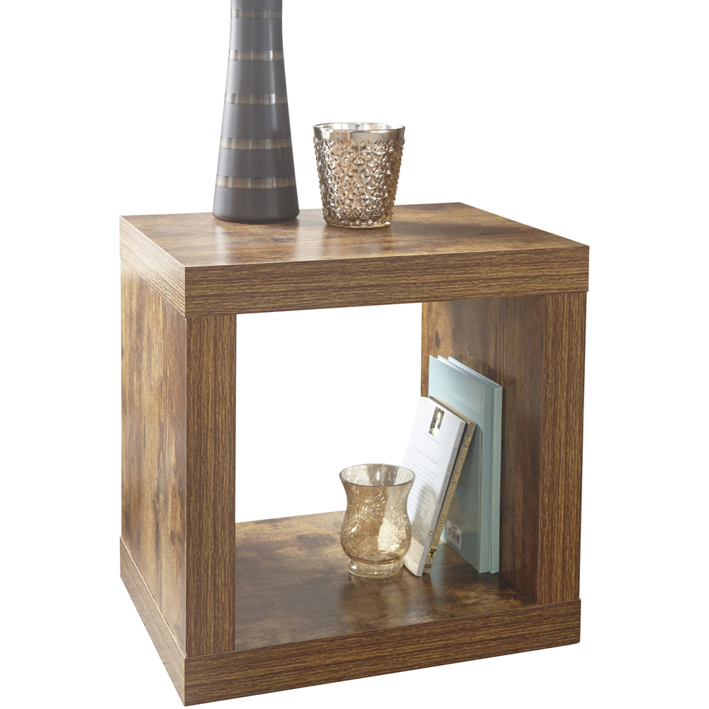 GFW Jakarta Mango Yellow Cube Side Table Image 3