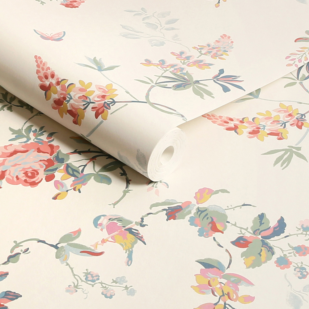 Cath Kidston Birds and Roses Spring Wallpaper Image 2
