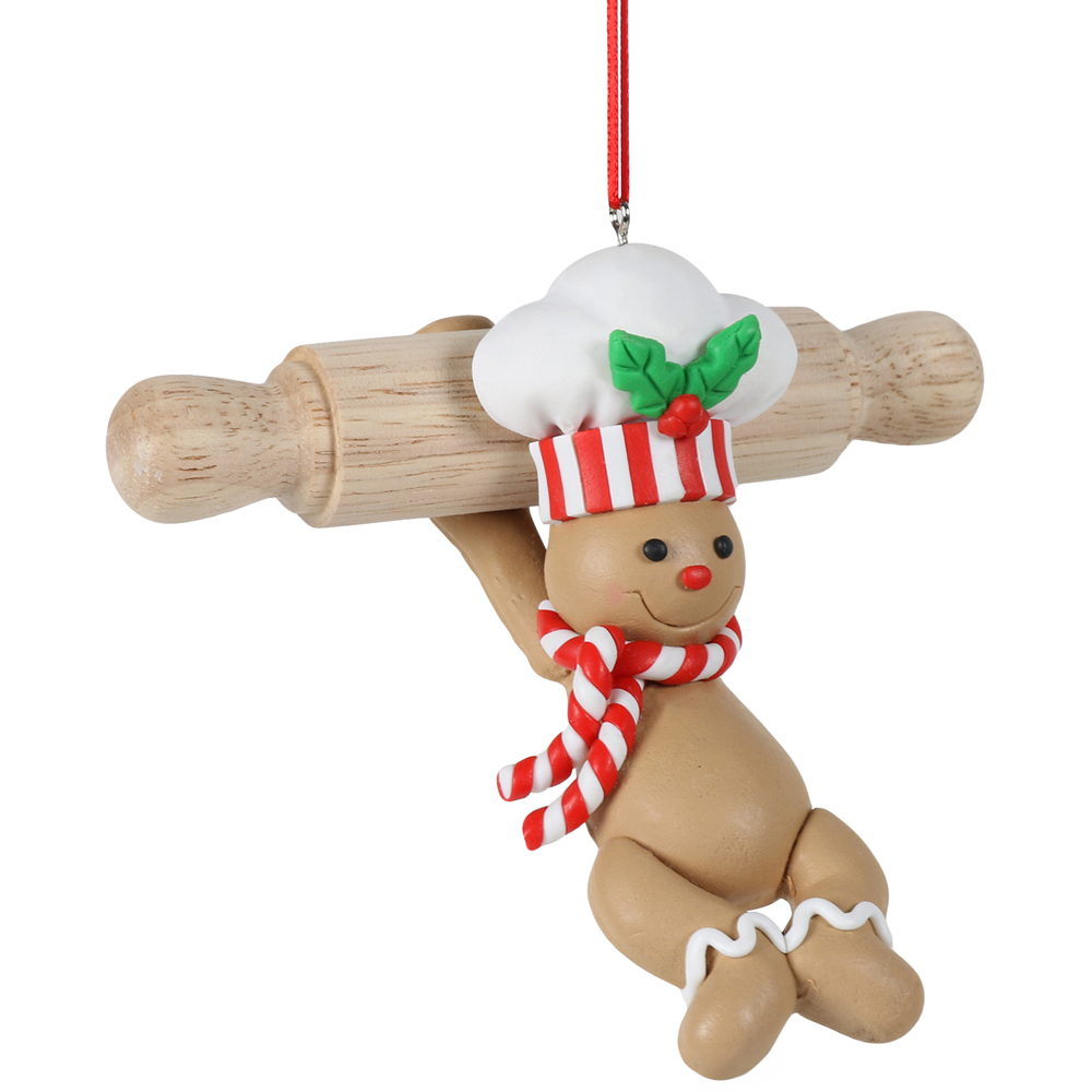 Rolling Pin Gingerbread Decorations Image 7
