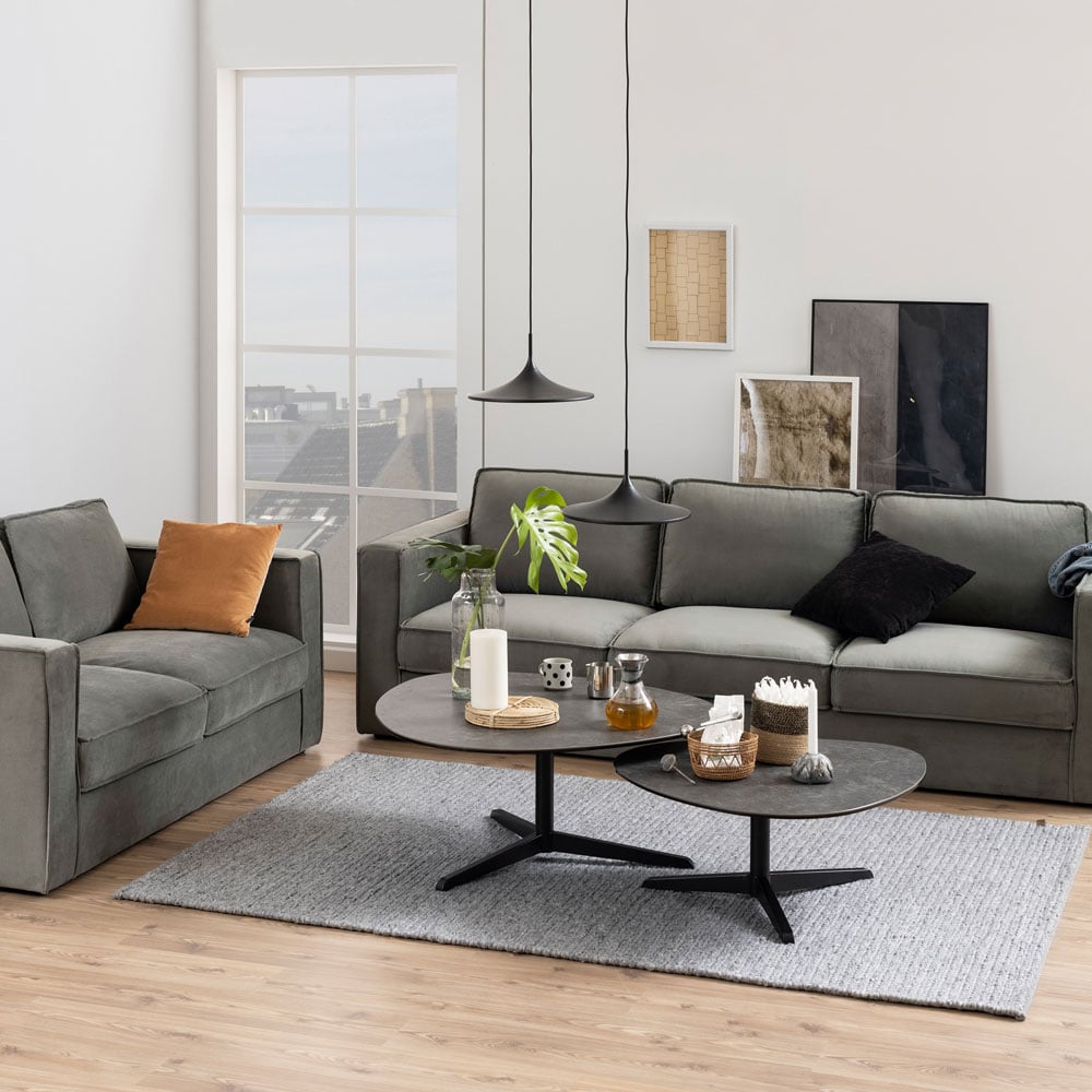 Florence Barnsley Black Ceramic Coffee Table Image 8