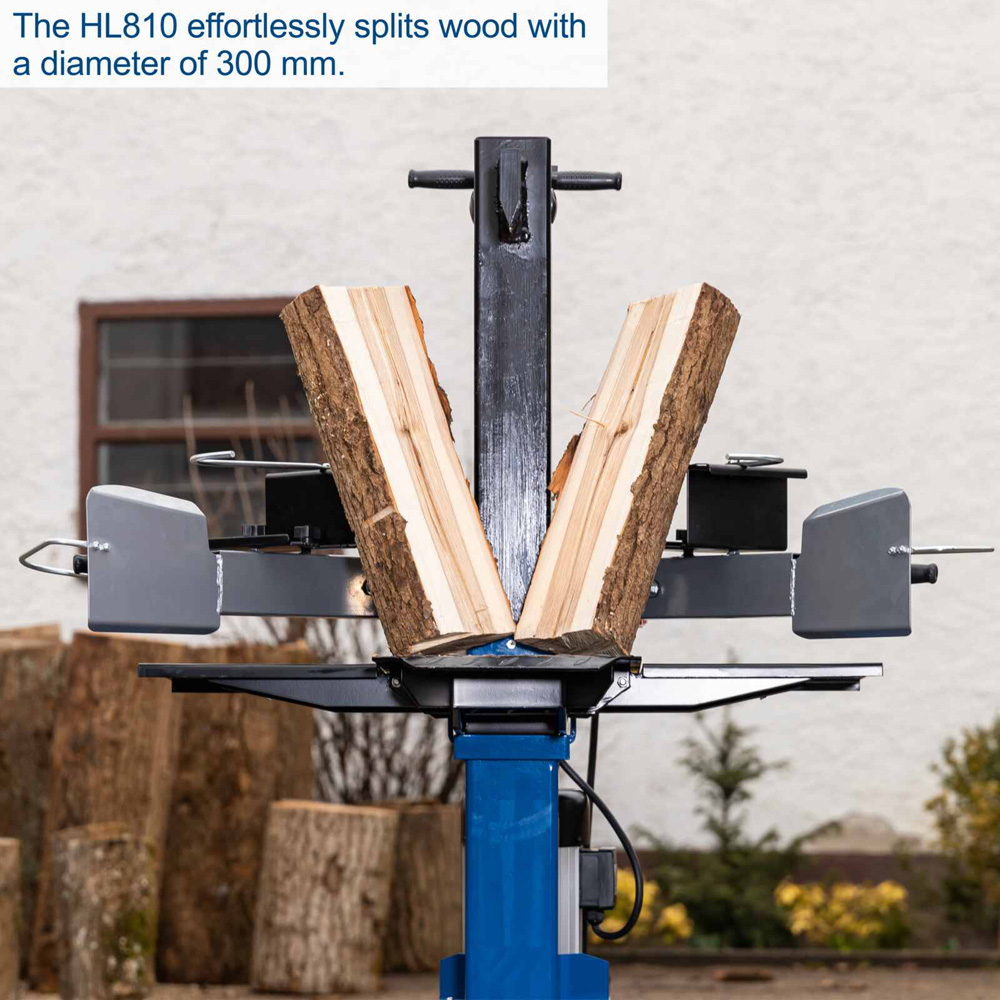 Scheppach HL810 8 Tonne Vertical Log Splitter 3000W Image 4