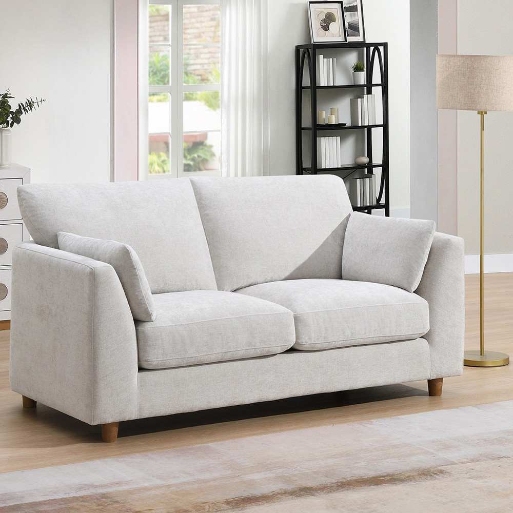 Bushwick 2 Seater Pearl Sofa Image 4