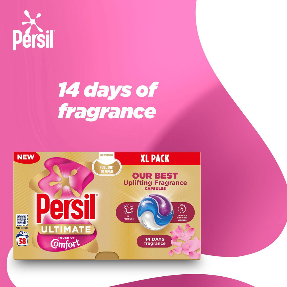 Persil Uplifting Fragrance Washing Capsules 38 Washes 6 Pack Image 5