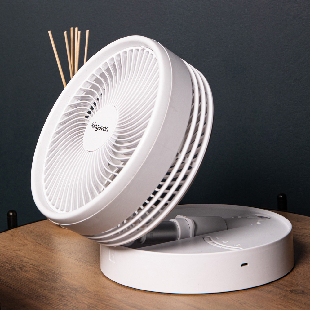 Samuel Alexander White Telescopic Cooling Fan 39 inch Image 3