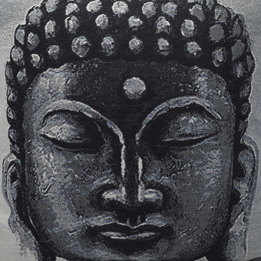 Velosso Buddha Tapestry Filled Cushion 43 x 43cm 2 Pack Image 2