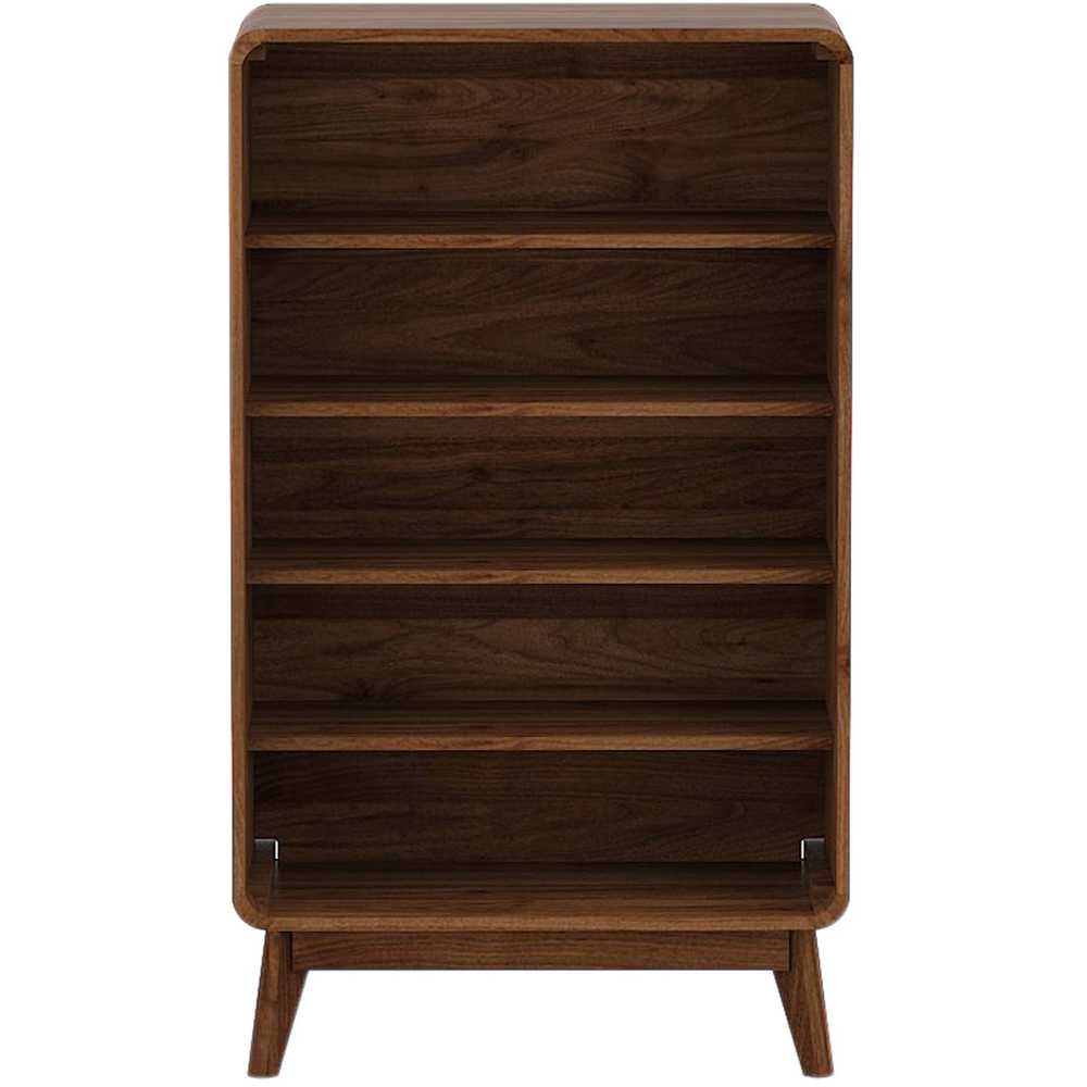 Kudl LV44 2 Door Columbian Walnut Shoe Cupboard Image 3