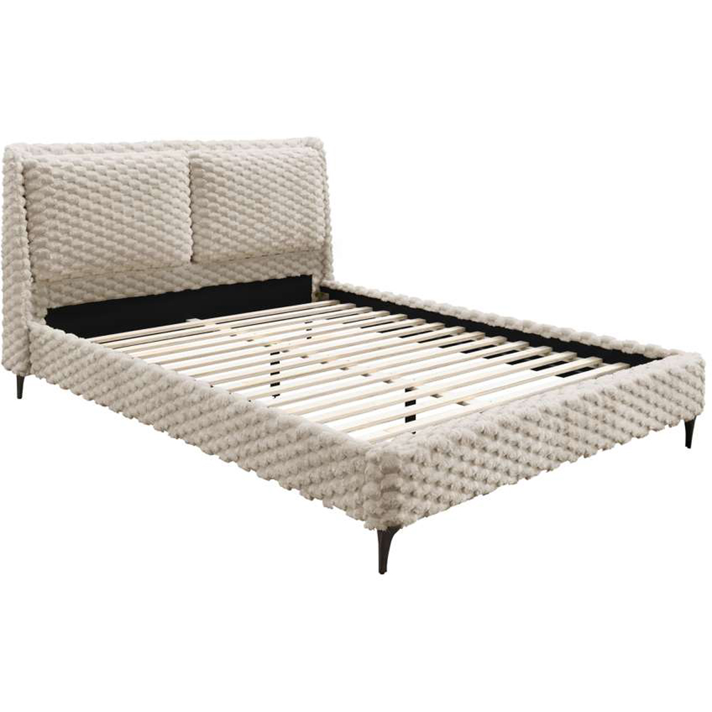 Birlea Tilly Double Faux Fur Bed Image 2