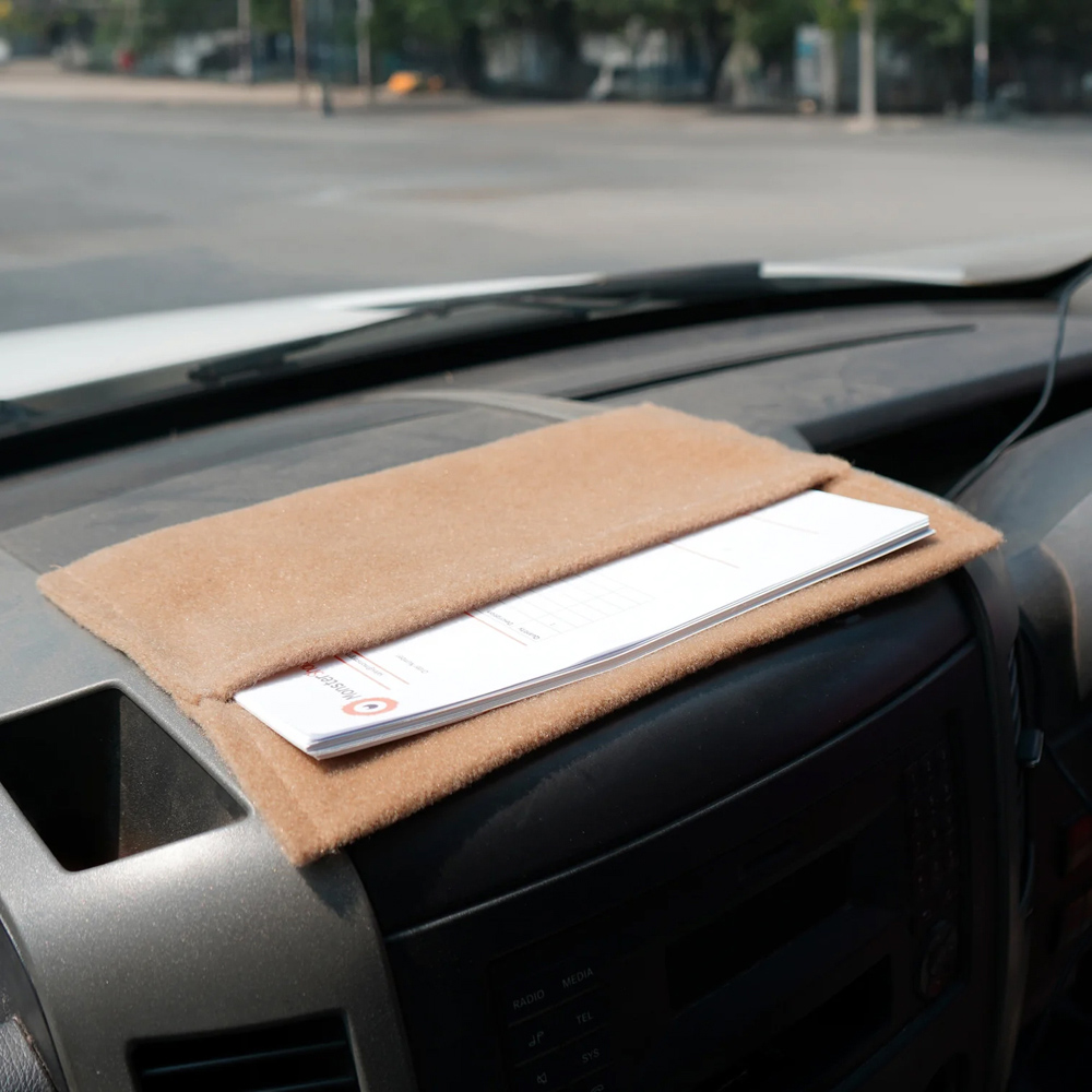 Monster Shop Beige Van Carpet Lining and Storage Pouches Set Image 3