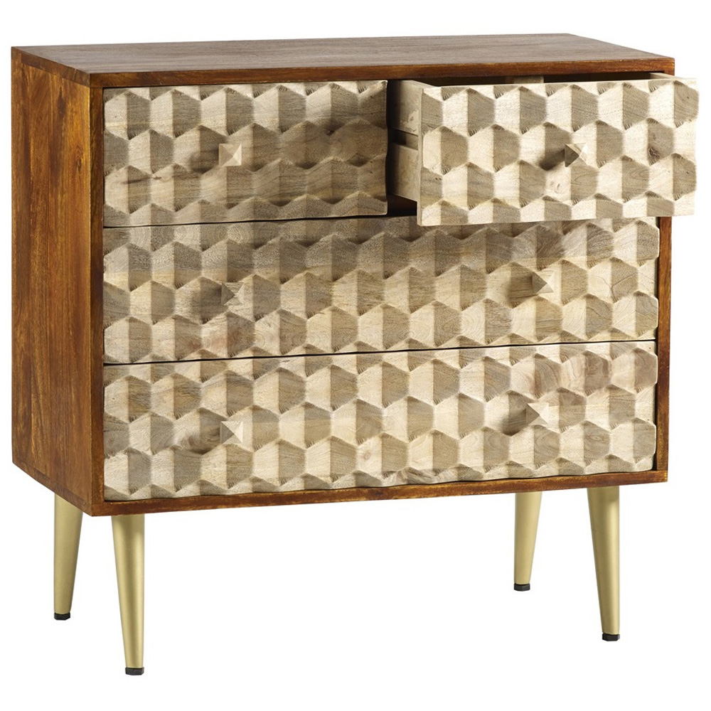 Brooklyn Cotati 4 Drawer Chest of Drawers Image 4