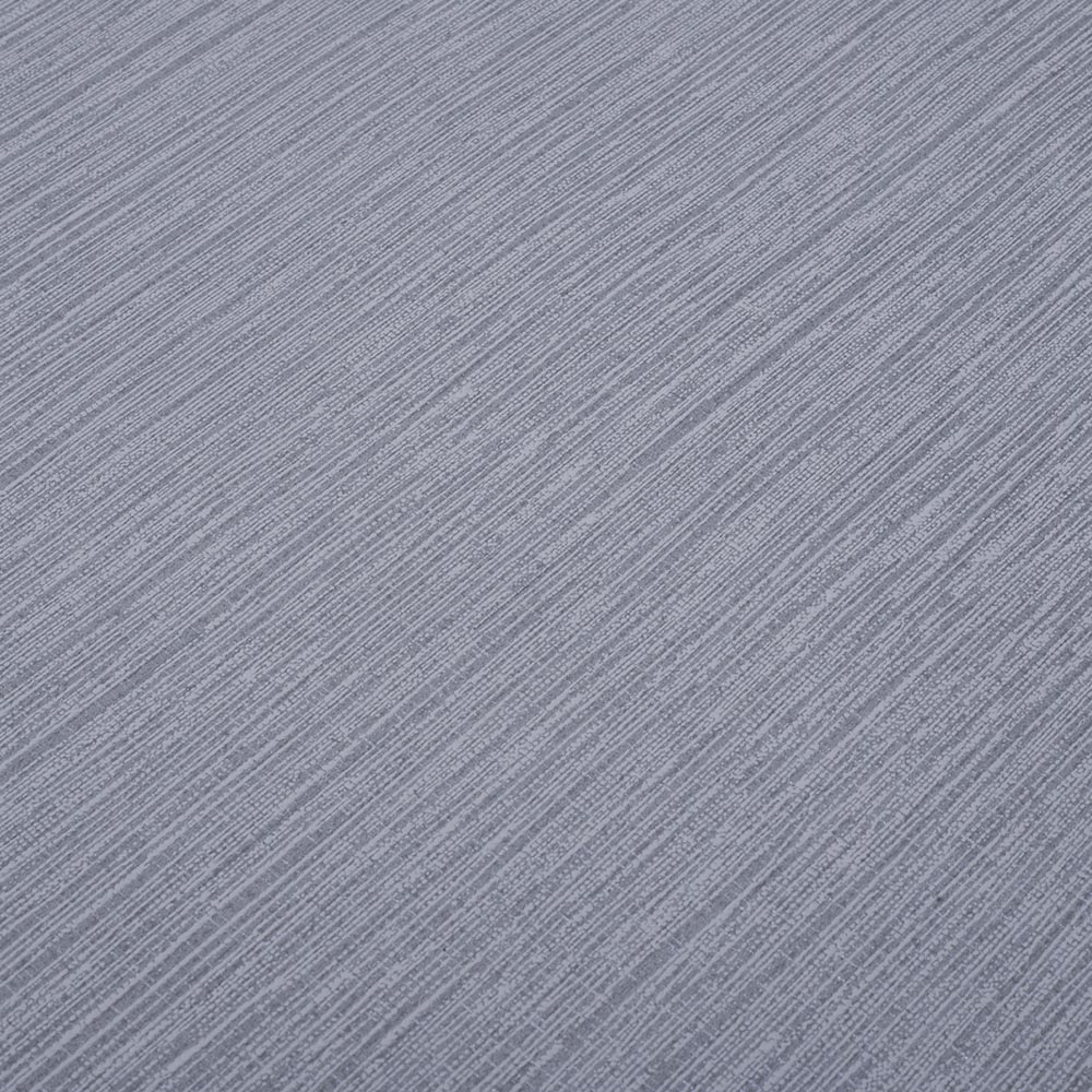 Living and Home 3D Linen Effect Textured Smoke Grey Wallpaper Image 1