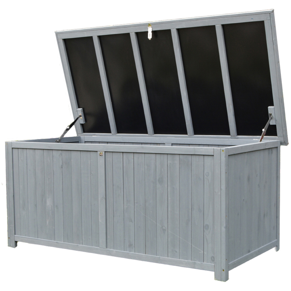 Jack Stonehouse Medium Grey Garden Storage Cabinet 468L Image 2