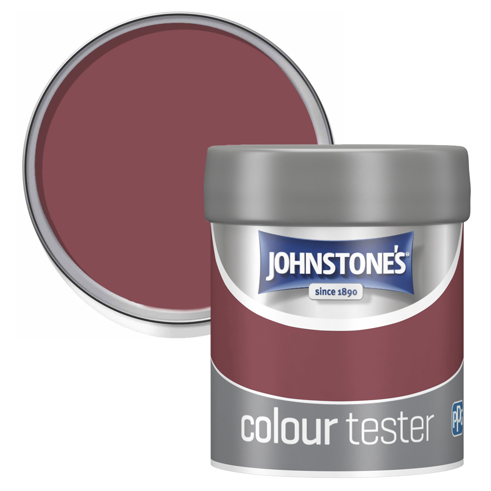 Johnstone's Dusky Berry Matt Emulsion Tester Pot 75ml Image 3