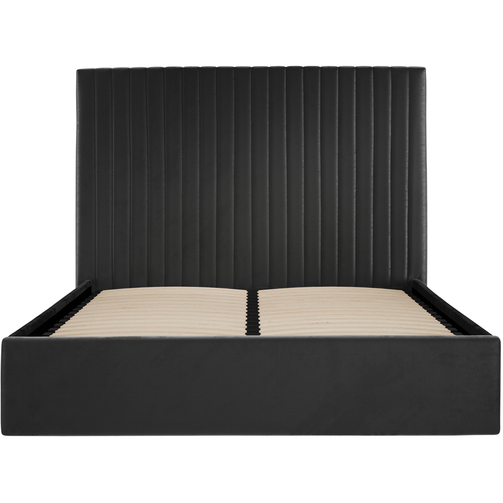 LPD Home Berlin Black King Size Tall Ottoman Bed Image 4