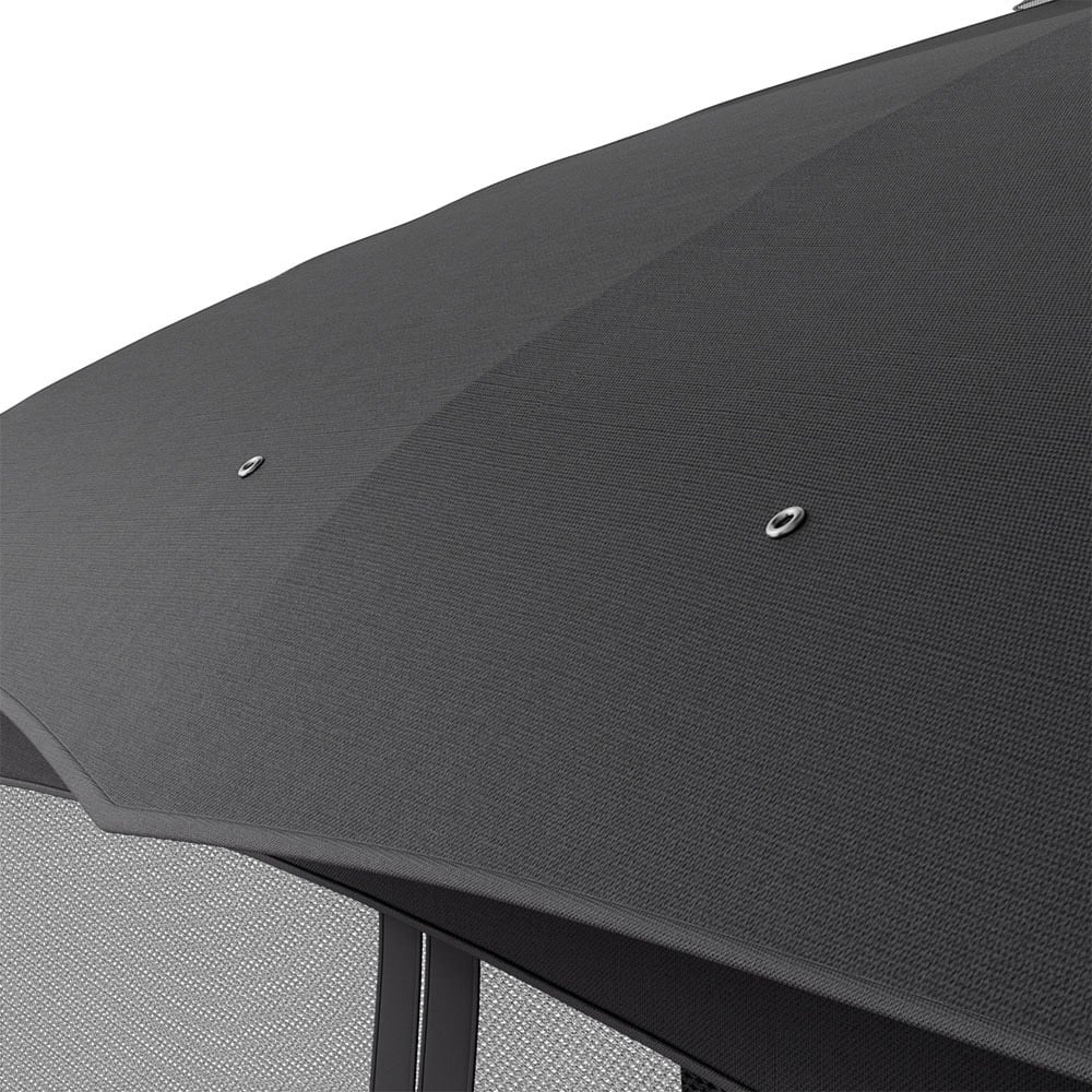 Living and Home 4 x 3.25m Garden Gazebo with Mesh Netting Image 5