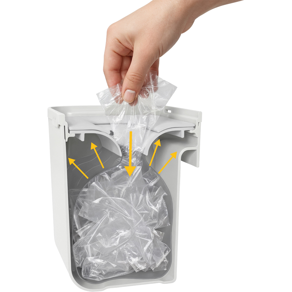 ReBorn SquishBin Stone Effect Collapsible Kitchen Bin 20L Image 4