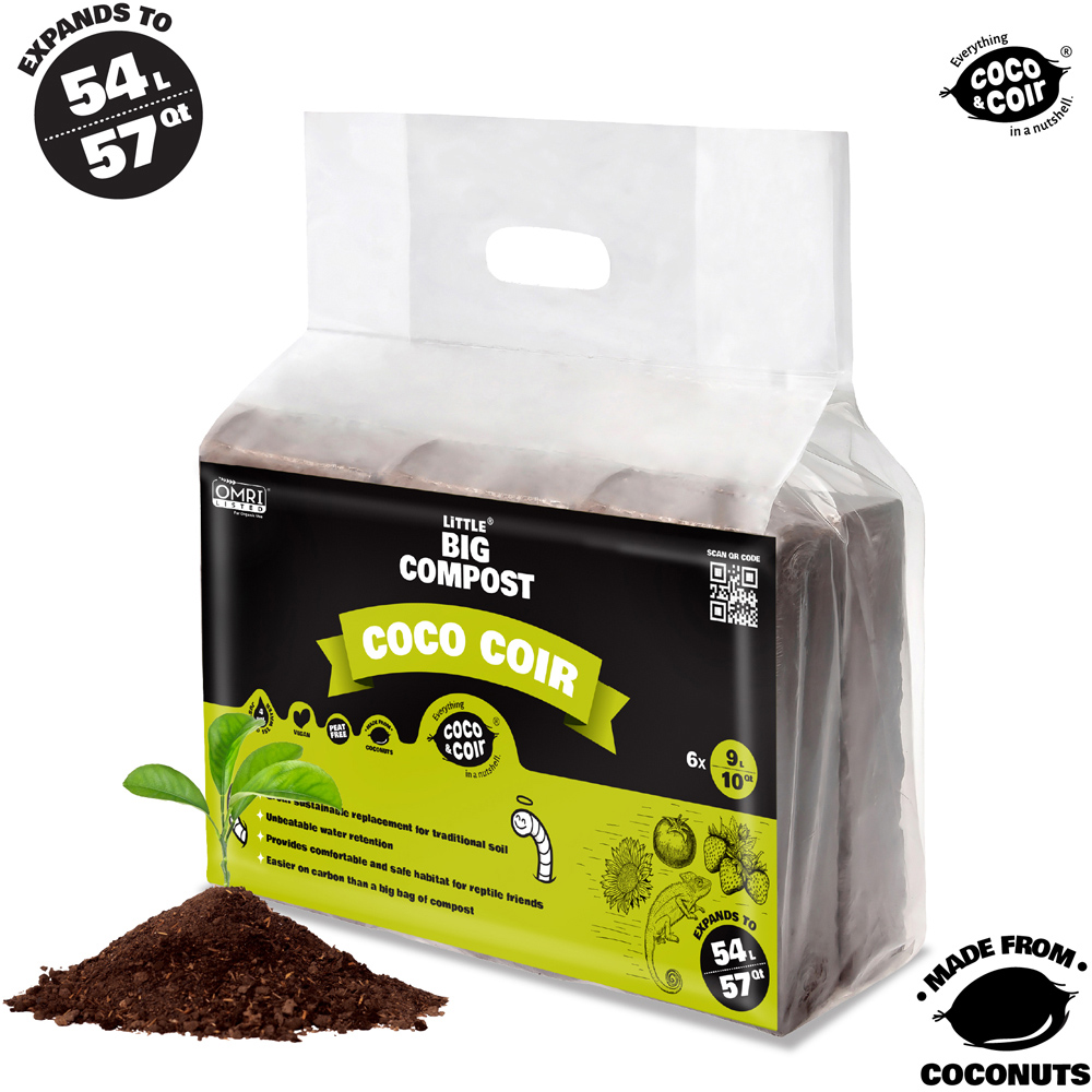Coco & Coir Little Big Compost Coco Coir Compost 54L Image 2