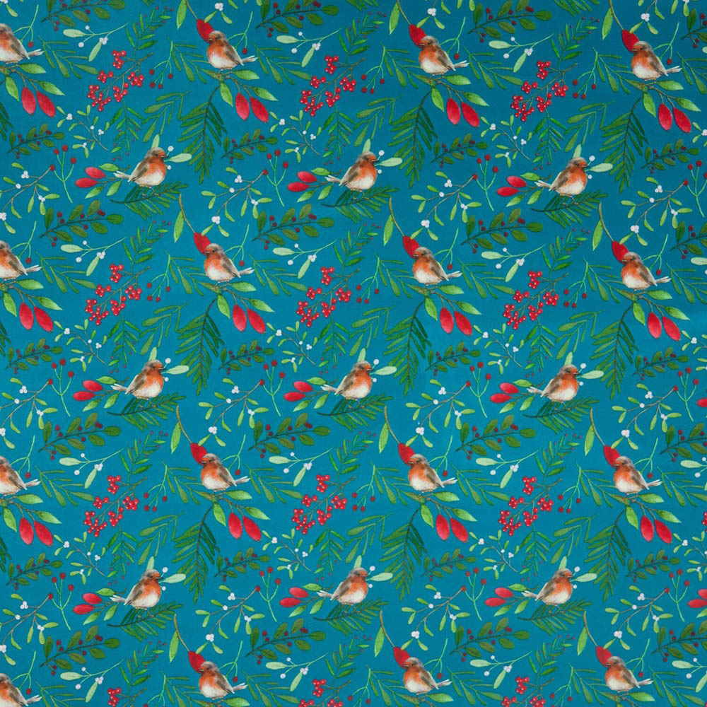 Traditional Robin Gift Wrap Image 5