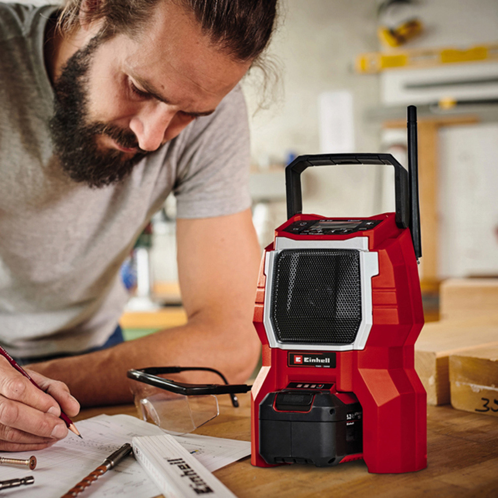 Einhell Power X-Change TC-RA 18 Li BT - Solo Cordless Radio Image 2